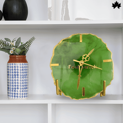 Emerald Grace Desk Clock – Unique Corporate Gifts Online | Fankaarlok