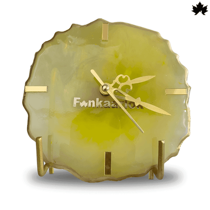 Gold Elegance Table Clock for Corporate Gifting | Fankaarlok