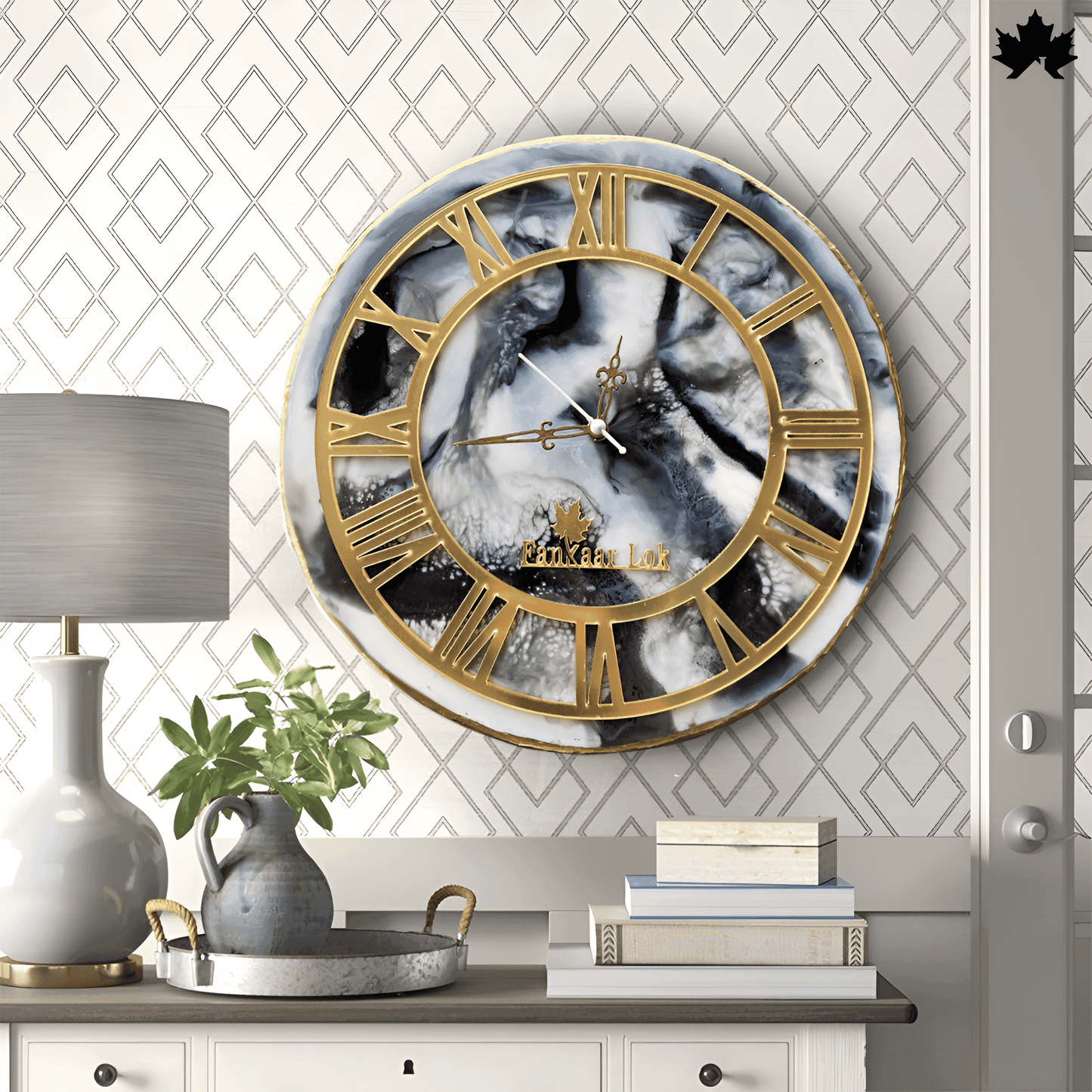 Verdant Majesty - Luxurious Handcrafted Art | Fankaarlok