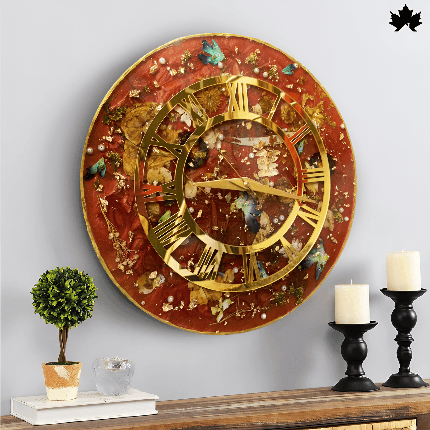 Verdant Majesty - Luxurious Handcrafted Art | Fankaarlok