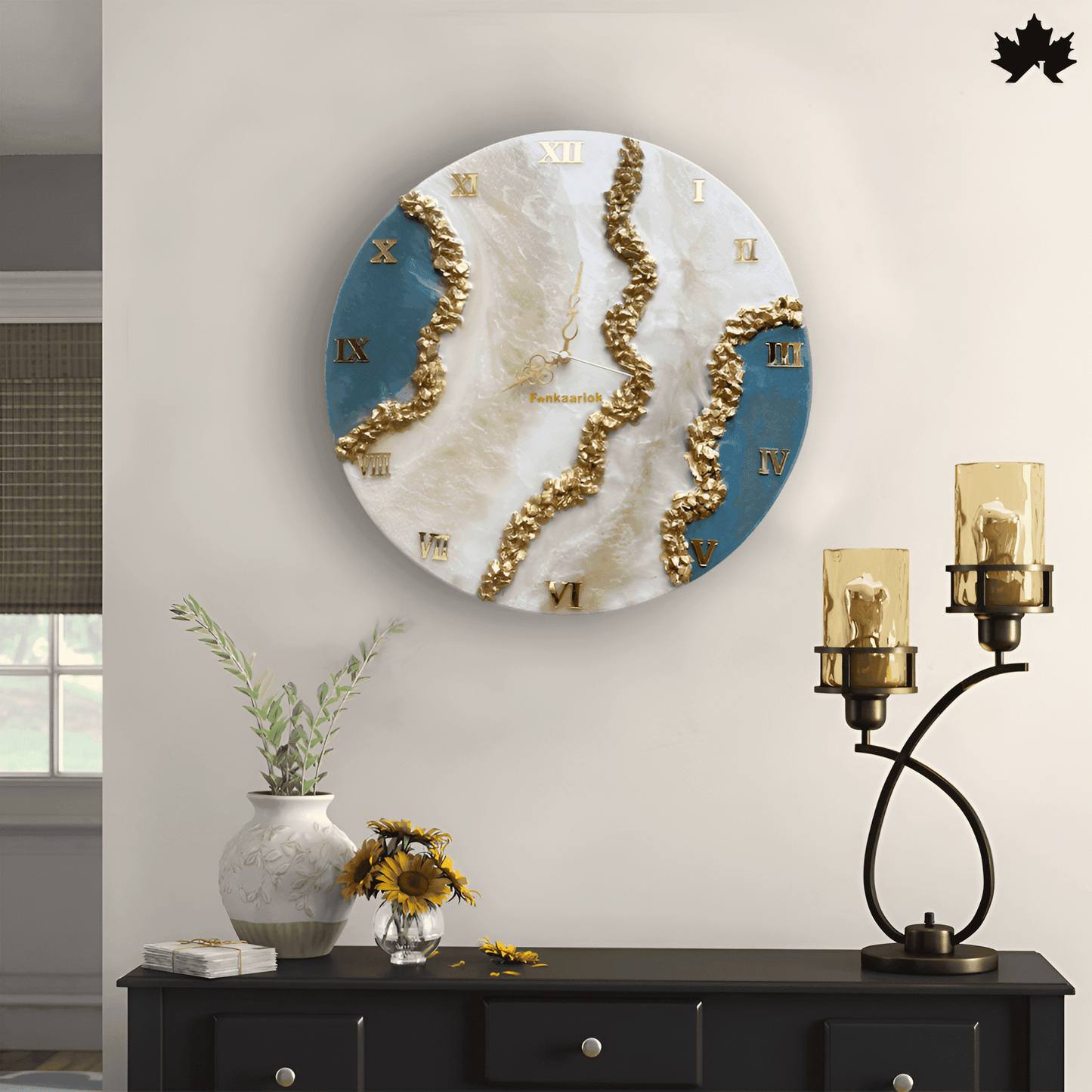 Golden Serpentine - Luxurious Handcrafted Art | Fankaarlok - Fankaarlok