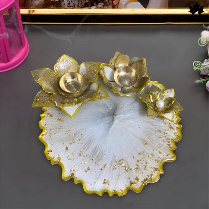 Lotus Radiance – Customized Pooja Thali Online | Fankaarlok