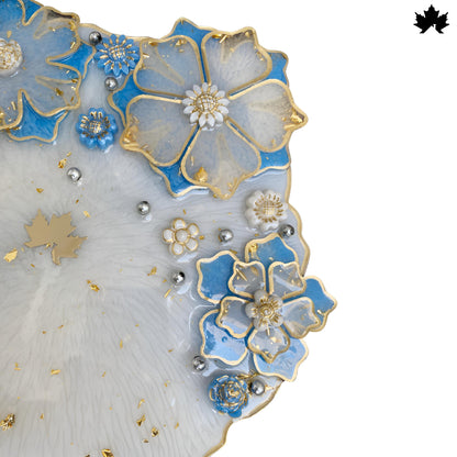 Blue Blossom Divine Pooja Thali – Buy Pooja Thali Online | Fankaarlok