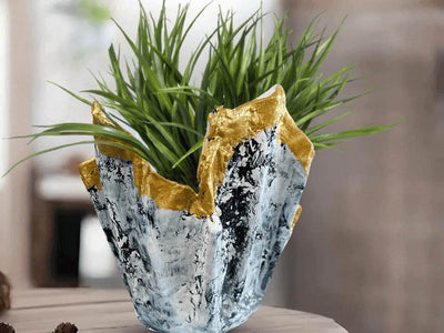 Arctic Frost – Modern Elegant Planter | Fankaarlok - Fankaarlok