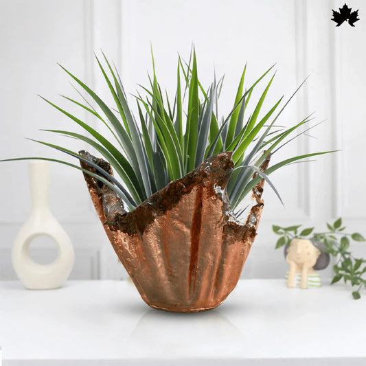 Copper Crest – Decorative Indoor Planter | Fankaarlok