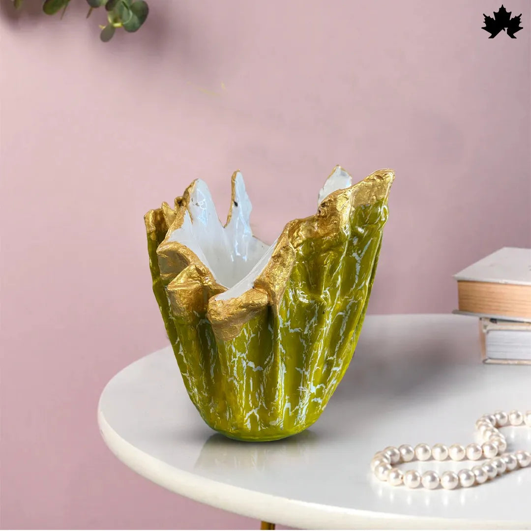 Golden Verde Luxe – Premium Desk Planter for Office | Fankaarlok