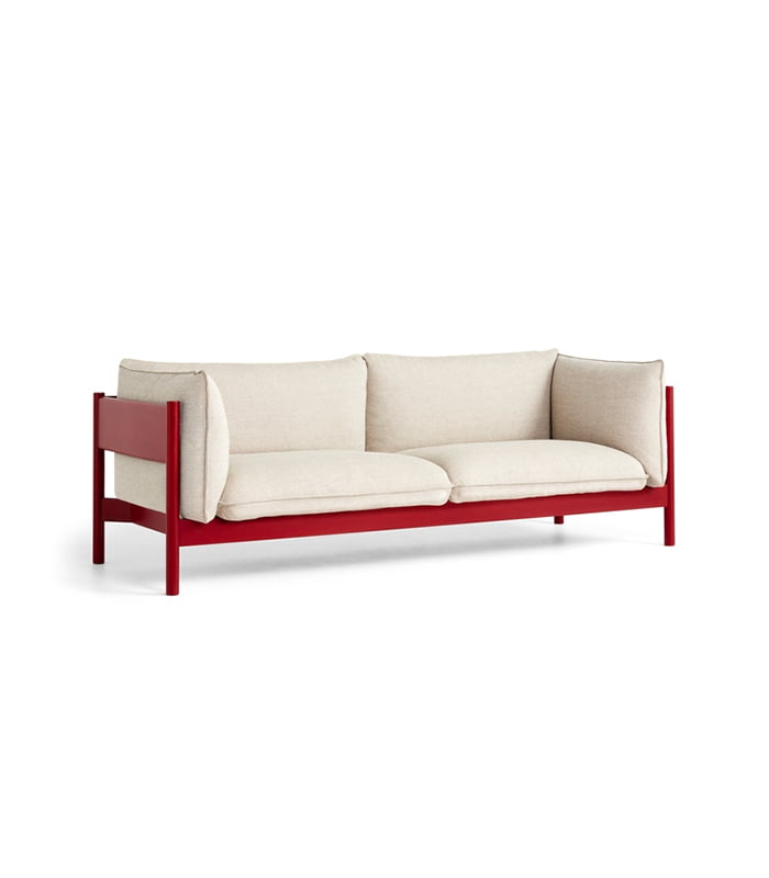 Wood 2 Seater Sofa