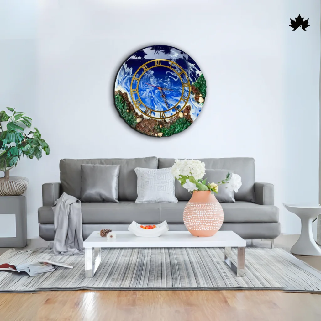 Resin Wall Clock Ideas