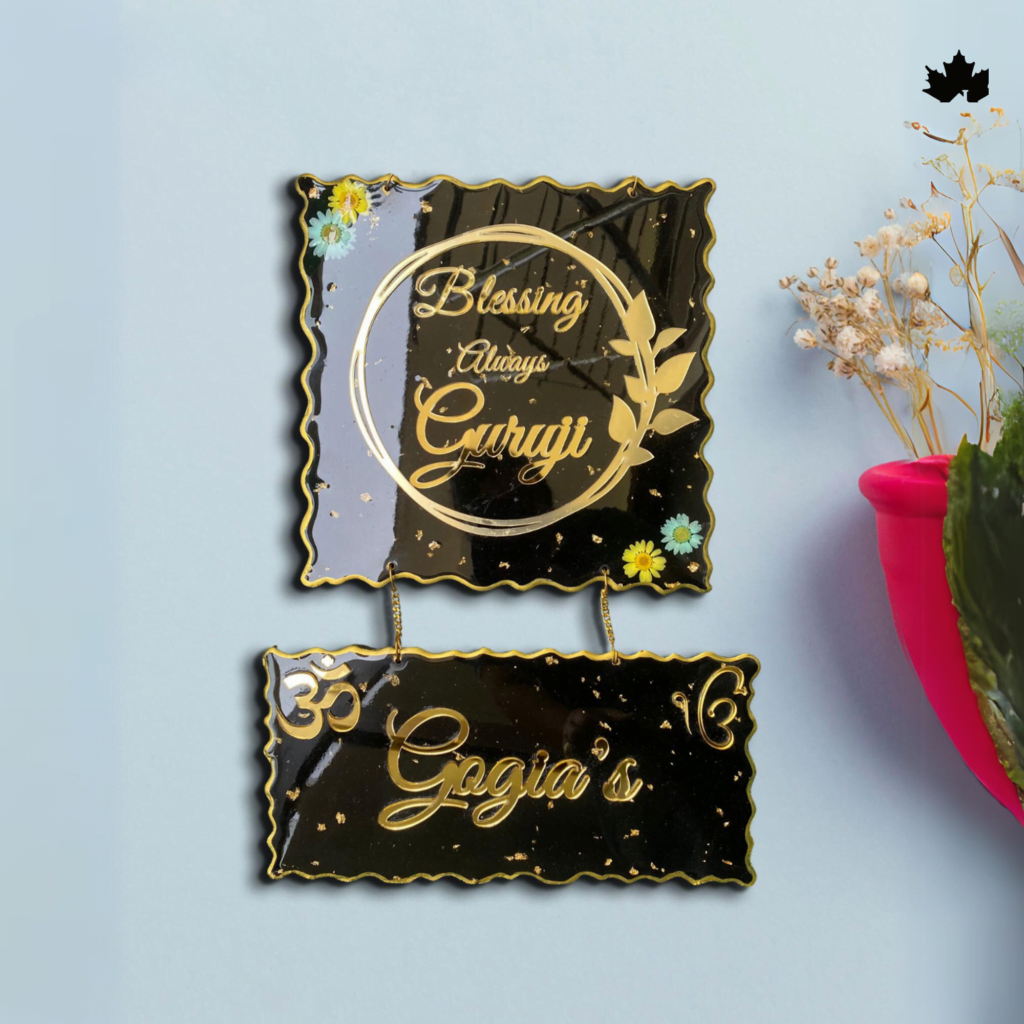 Elegant custom nameplates for home decor - Fankaarlok