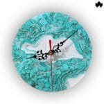 Chic Resin Art Wall Clock