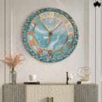 stone wall clock