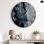 Modern Resin Art Wall Clock