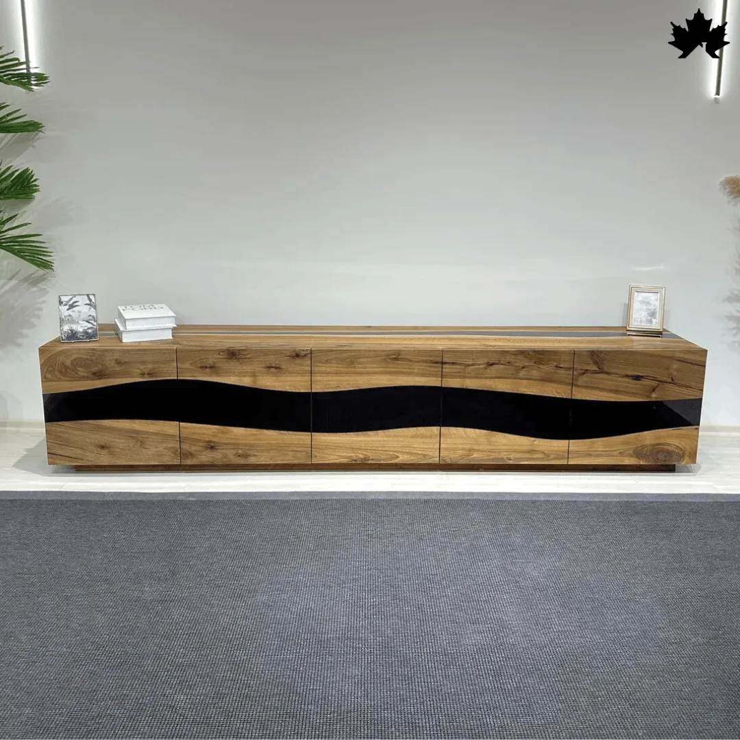 Black Resin Cabinet