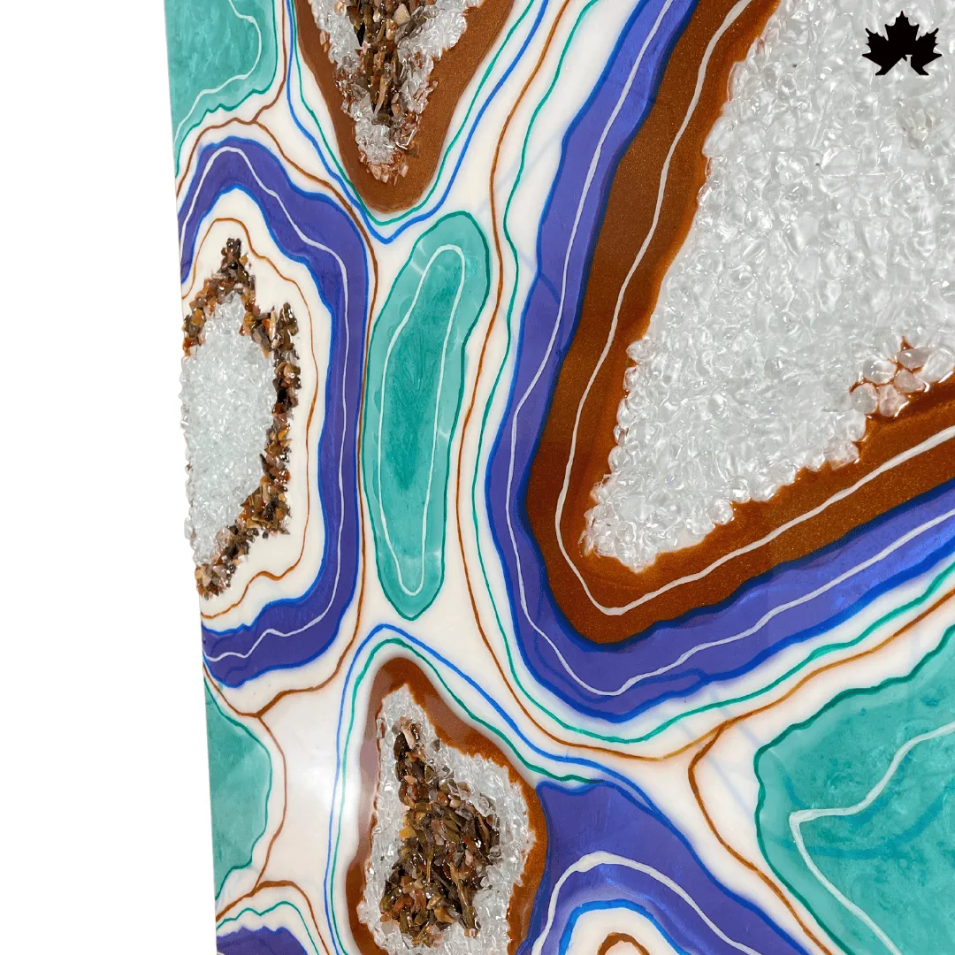 Resin Art Cabinet