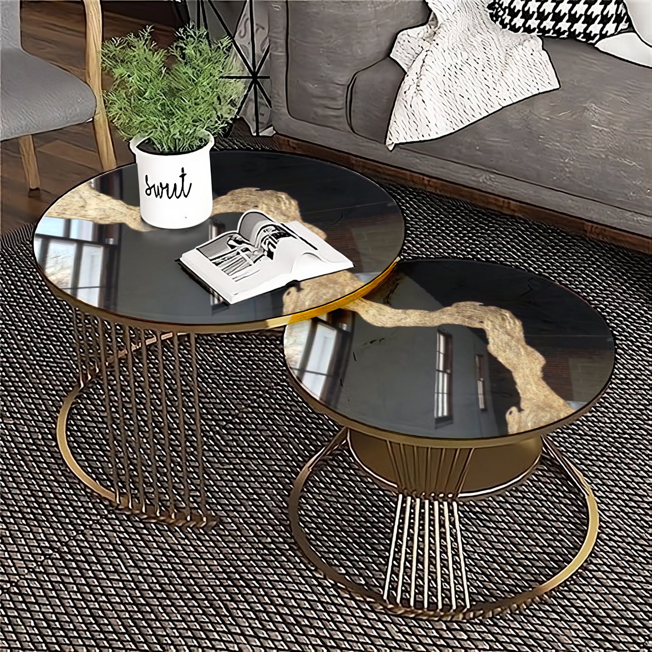 Marble Top Center Tables