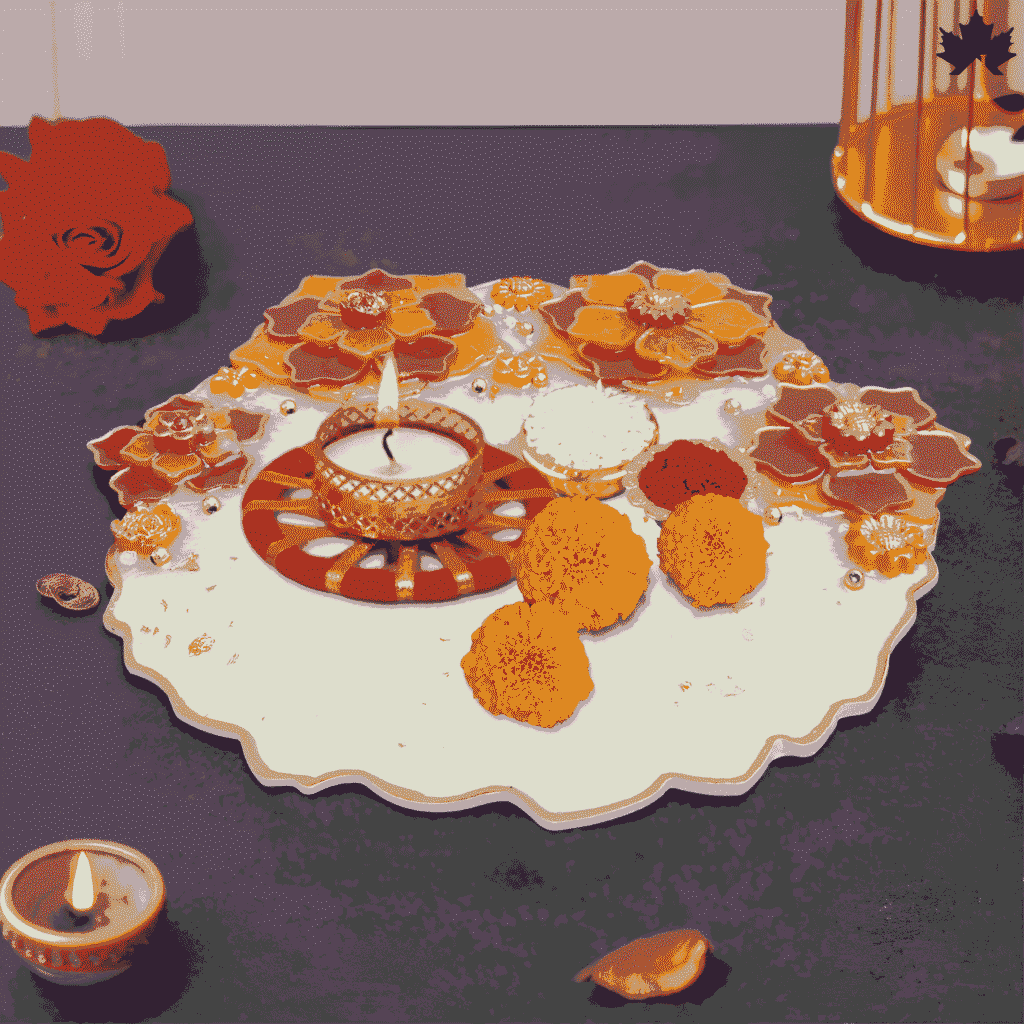 Buy Karwa Chauth Pooja Thali Online
